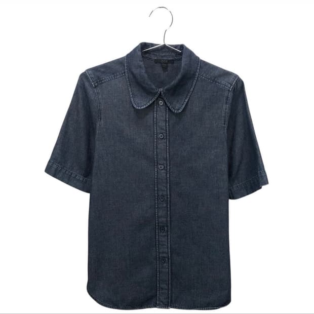 Cos 반팔 데님 셔츠
