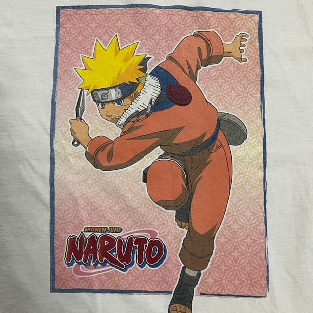 Late 2000s Naruto Official T Shirts