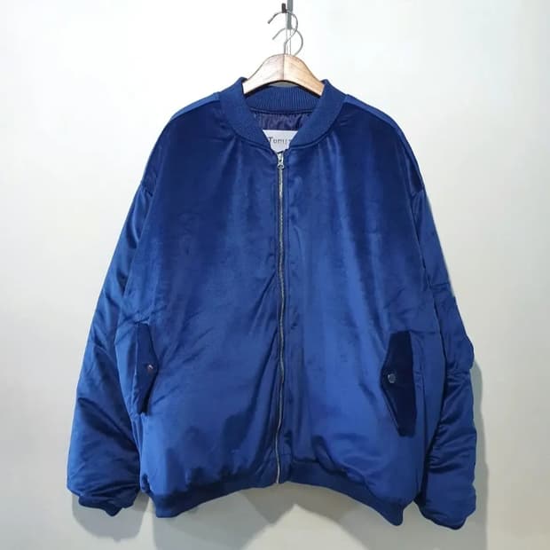 블루벨벳 ma-1 항공점퍼