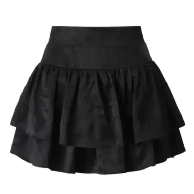 쓰리타임즈 발레리나 스커트 블랙