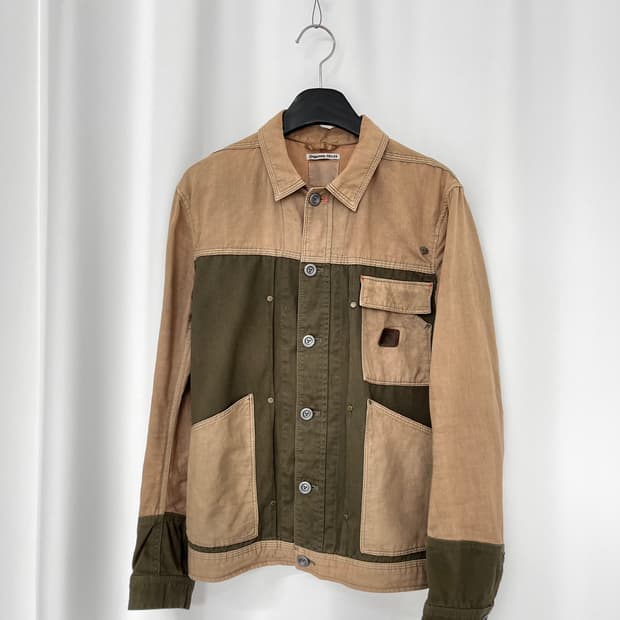 DIESEL linen blend jacket 