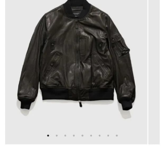 이스트로그 양가죽 ma1 레더자켓 