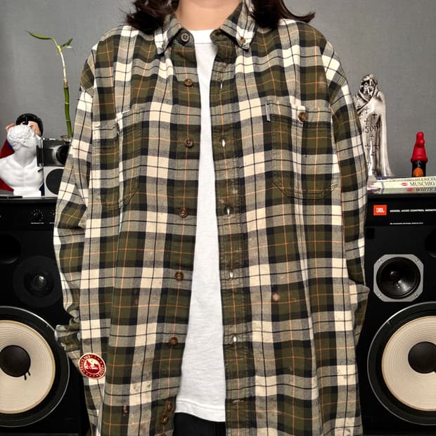 칼하트 플란넬셔츠