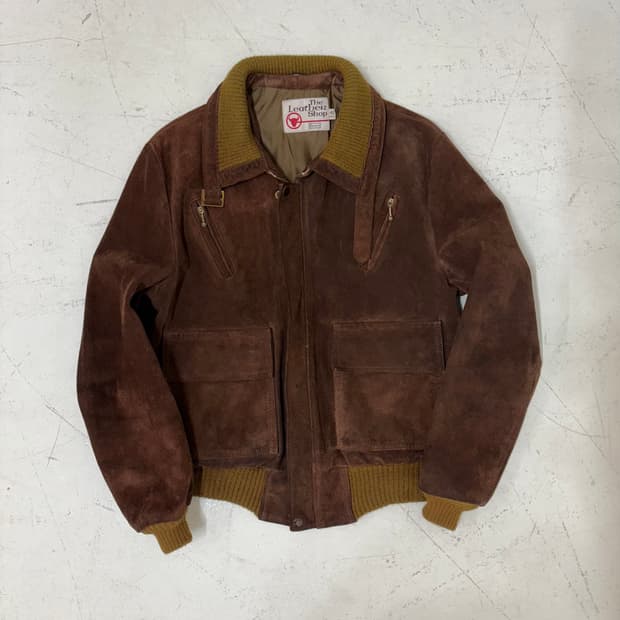 70's Sears Leather shop Jacket. 