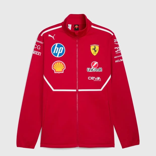 F1 푸마 페라리 2025 소프트쉘 자켓 머천