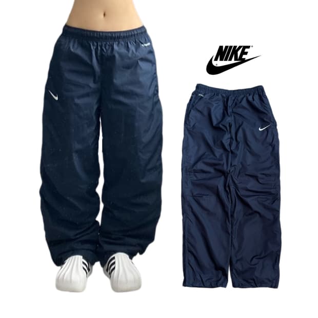 나이키 스우시 올드스쿨 바람막이 트랙팬츠