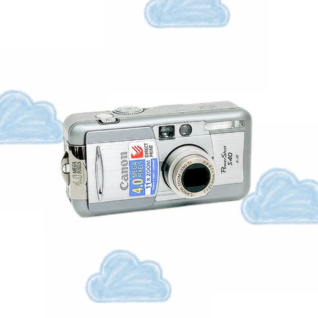 레어!) 캐논 파워샷 s40 powershot 빈티지 디카
