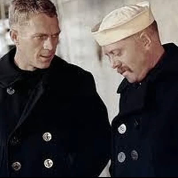 1940s U.S. Navy Wool Peacoat