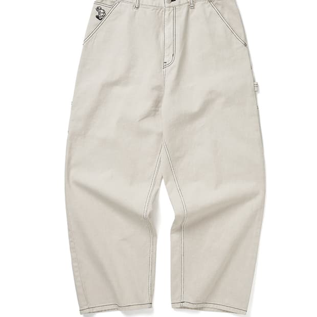 DRAGGY WORK PANTS (IVORY)