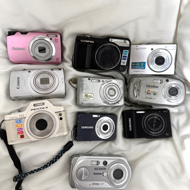 (작동확인x) 디지털 카메라 일괄 판매