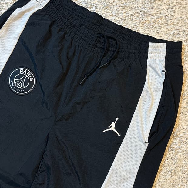 희귀) 조던 X 파리생제르망 PSG 나일론 배색 트랙팬츠 오레오