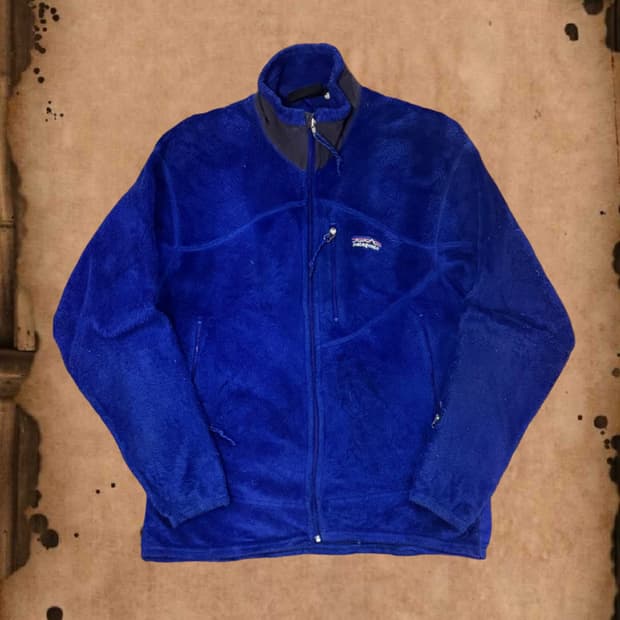 Patagonia 블루 플리스집업