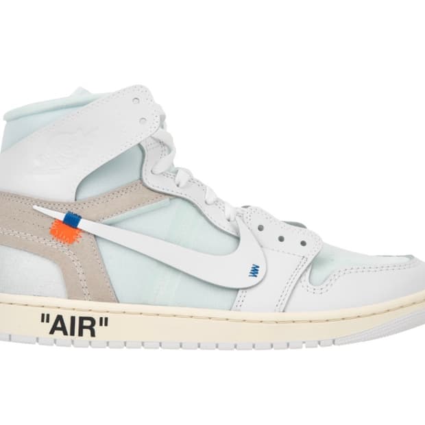 [280] 조던 1 x 버질 아블로 아카이브 레트로 하이 알래스카 화이트