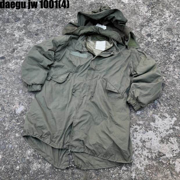 M65 야상 개파카 올리브 그린 후드 탈부착 XL