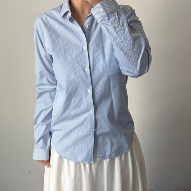 산드로 스트라이프 셔츠