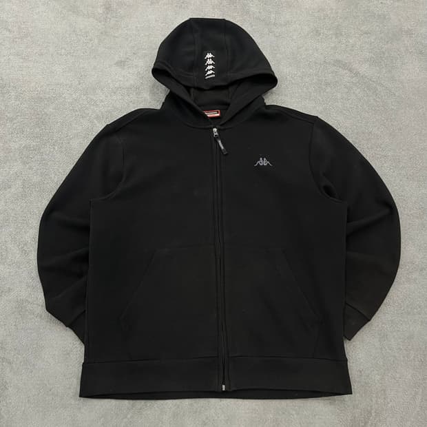 XL 카파 블랙 후드집업