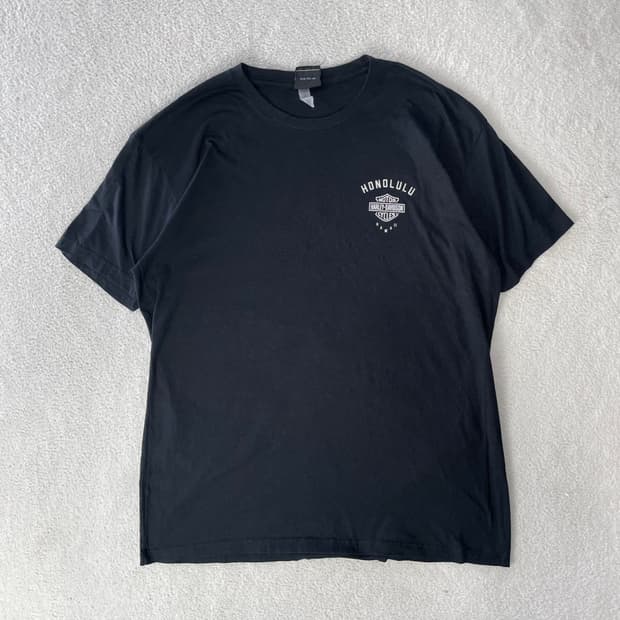 할리데이비슨 호놀룰루 반팔티셔츠