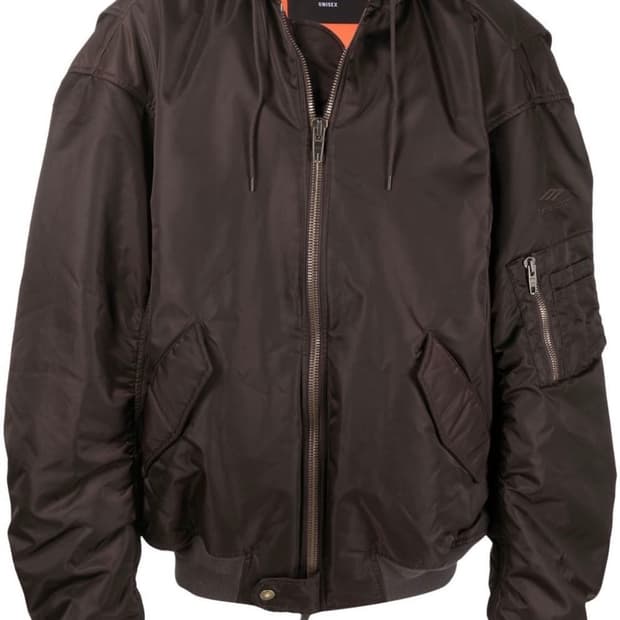 발렌시아가 3b 후드 봄버