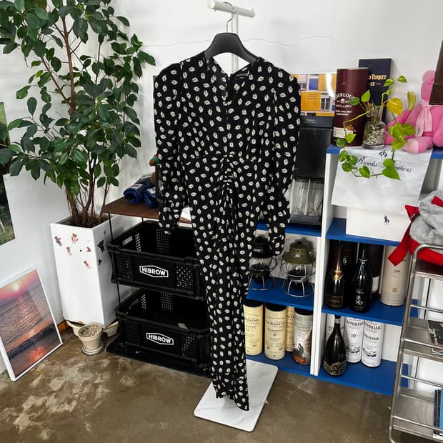 이자벨마랑 실크 원피스 36