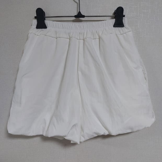 벌룬 숏팬츠 호박 바지