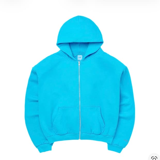 스카이라크 패드 후드집업 슈퍼 블루 새상품