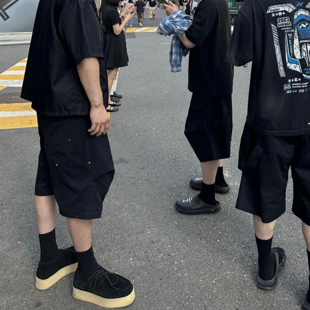 [1] 논노드 알파인 카펜터 쇼츠 매트 블랙