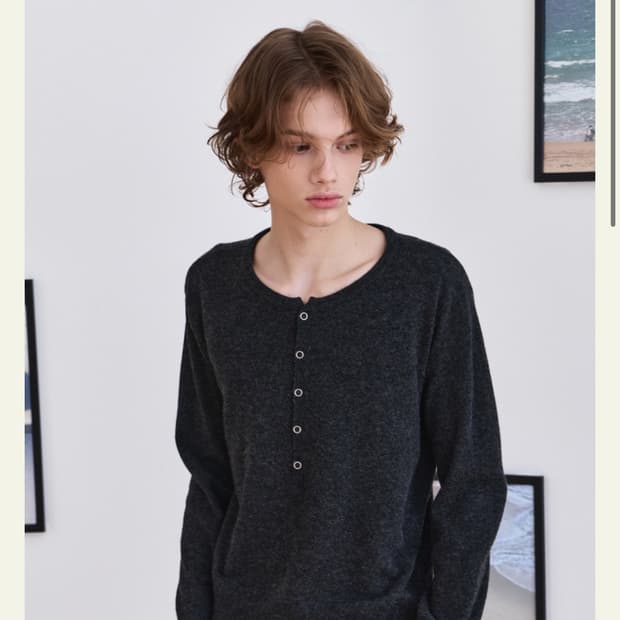 웨이비니스 로우 타이드 니트 3사이즈