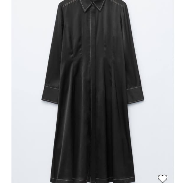 앤아더스토리즈 블랙 맥시 드레스