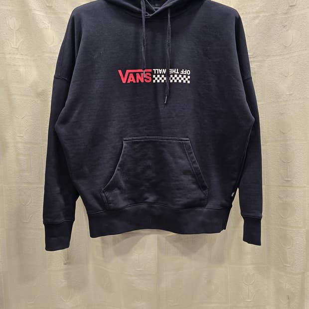 반스 검정 후드티 M(95)