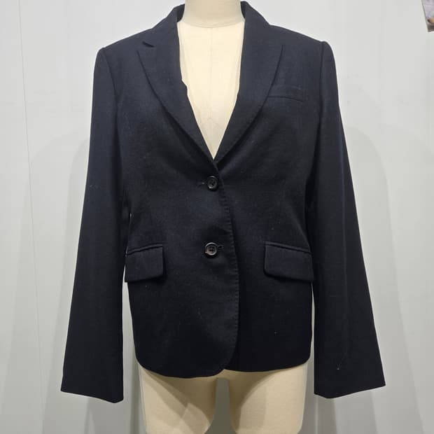 마가렛 호웰 울 블랙 여성 자켓 블레이저