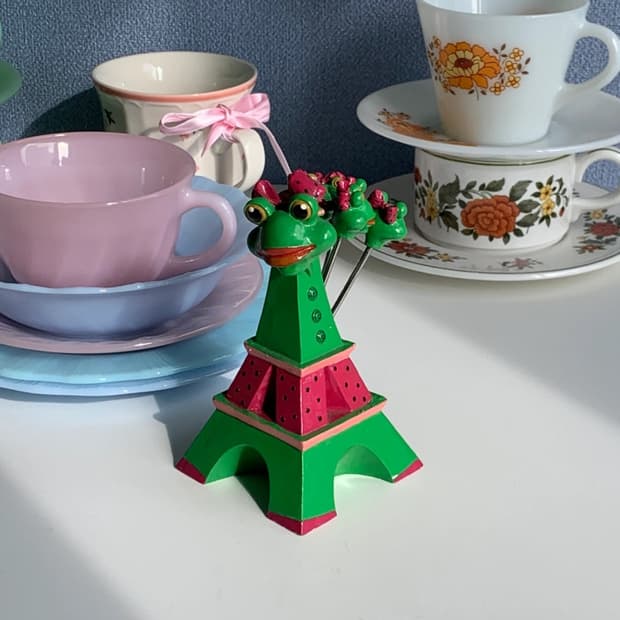 에펠탑 칵테일포크 