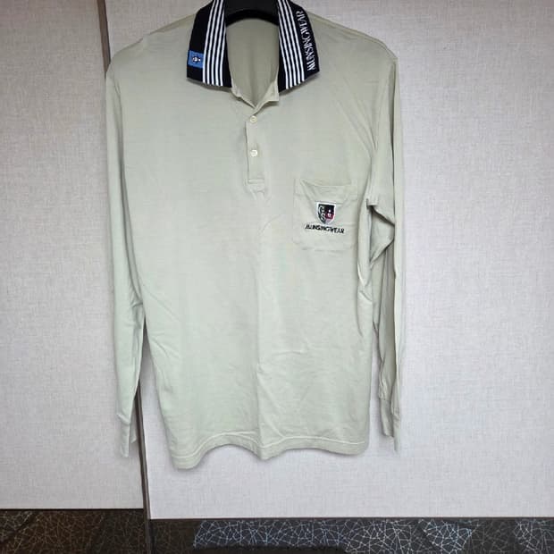 먼싱웨어 긴팔 골프 카라 티셔츠 XL