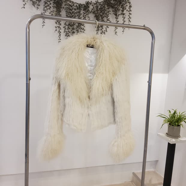 양털믹스 퍼자켓