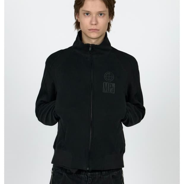 플라스틱 프로덕트 CONTRAST ZIPPED JACKET 팝니다