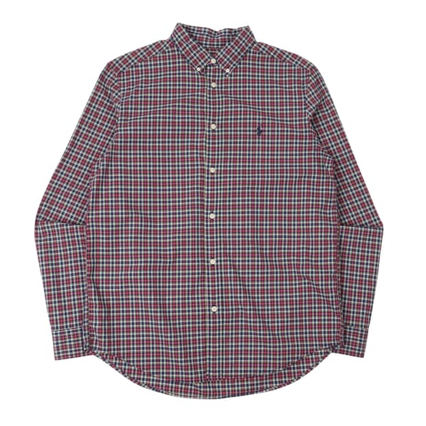 폴로 랄프로렌 체크 내츄럴 스트레치 셔츠