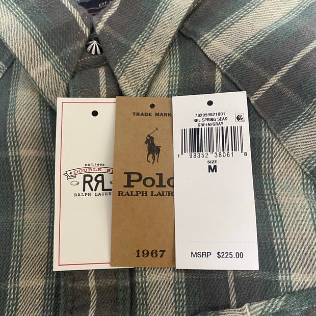 [M] Rrl 웨스턴 셔츠