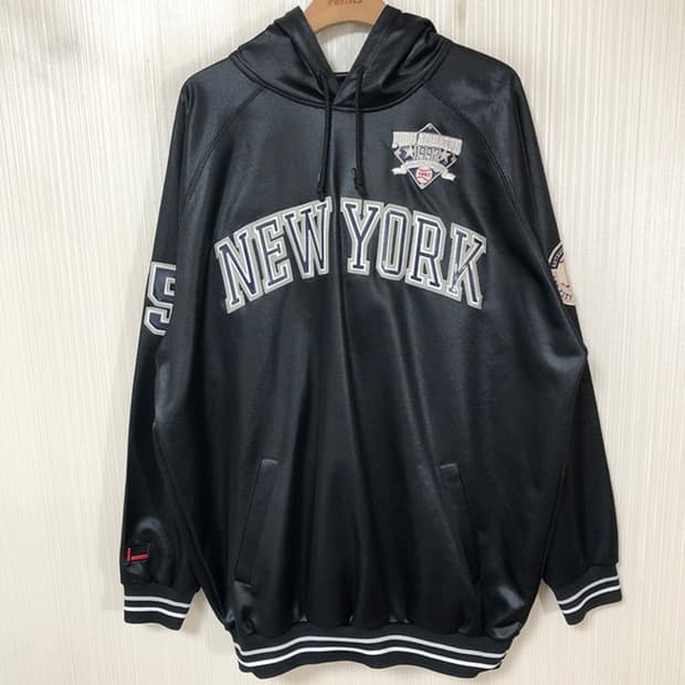 후부(FUBU)올드스쿨 유광후드티/후드풀오버 100