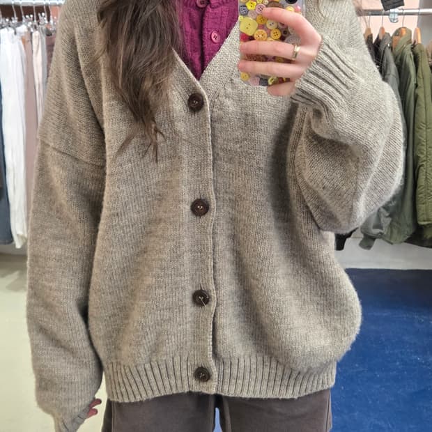 Kerry woolen 케리 울른 밀즈 가디건