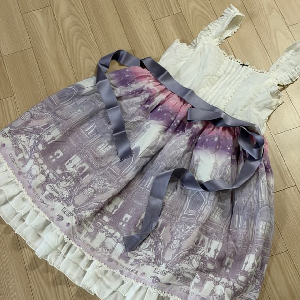 로리타 리프 바실리카 점퍼스커트 초판 (L-XL)