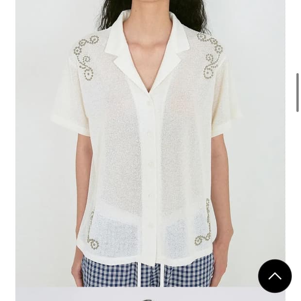 Polysooem STUDDED WESTERN JERSEY SHIRT_O
