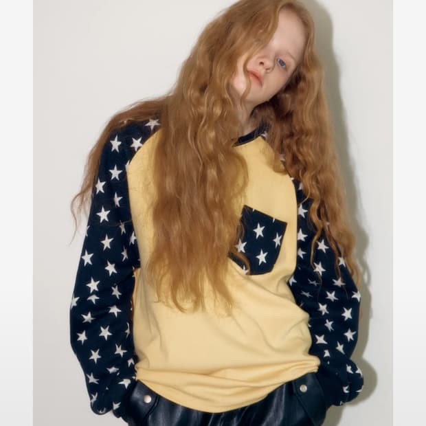 STAR RAGLAN BOX TEE