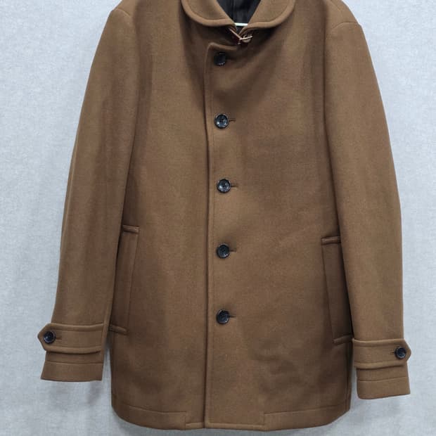 UNITED ARROWS A DAY IN THE LIFE 브라운 울 코트