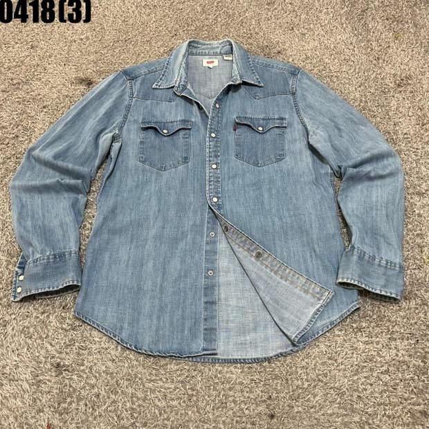 리바이스 데님 셔츠