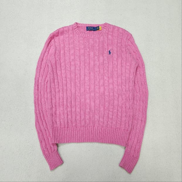 폴로 랄프 로렌 신형 QR 케이블 니트 S
