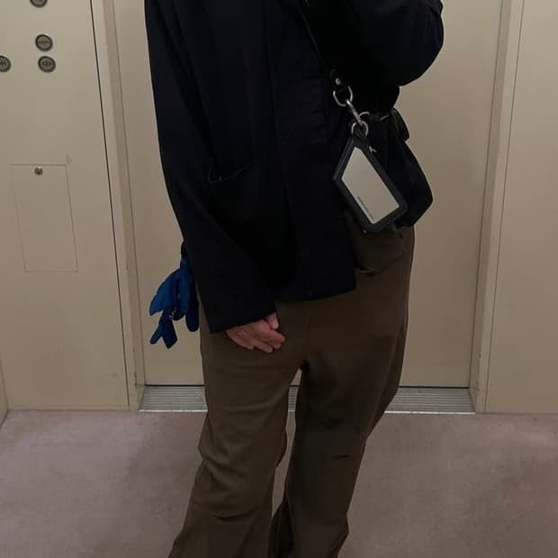 키코 리바이스 져지 가디건