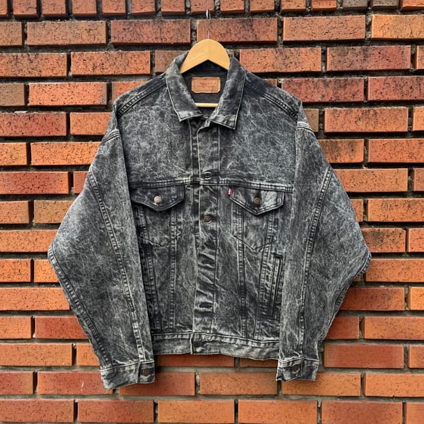 90s USA Levis 데님 트러커 자켓 (105)