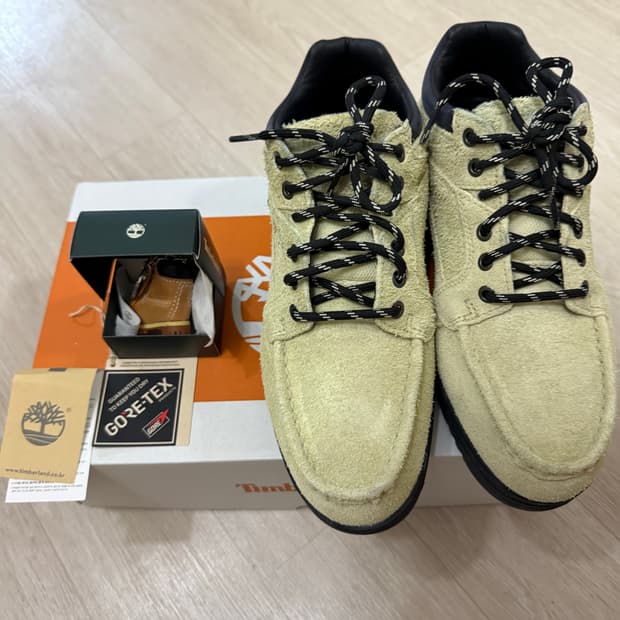 (키링포함)팀버랜드 헤리티지 목토 GTX 라이트 그린 265