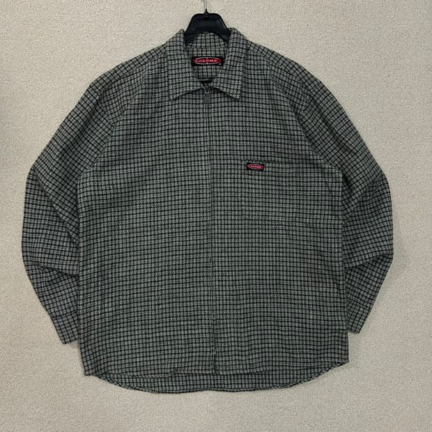 (M) 90'S CHAPMAN ZIP UP 채프먼 체크 집업