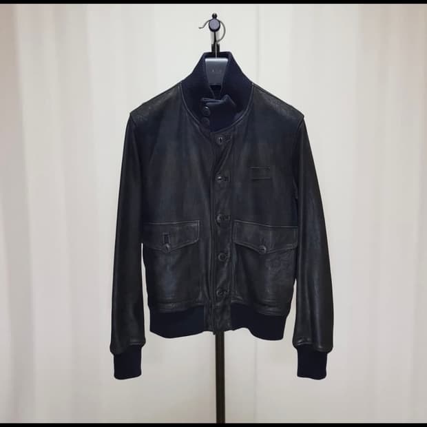 구해요) 네이버후드 A1 고트스킨 자켓(M