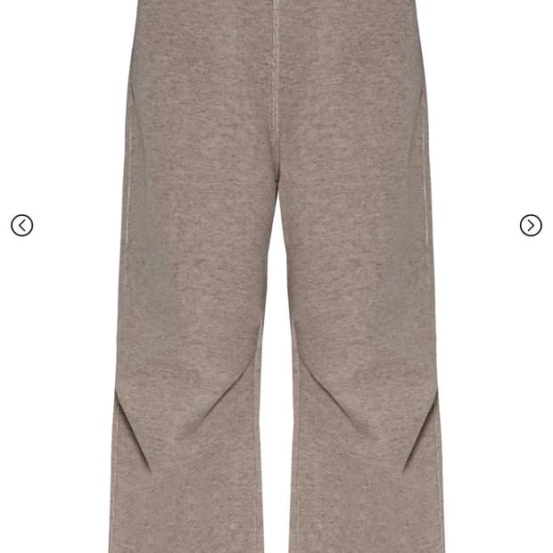 [실착 1회] 카미엔 코지 울 팬츠 - 오트밀